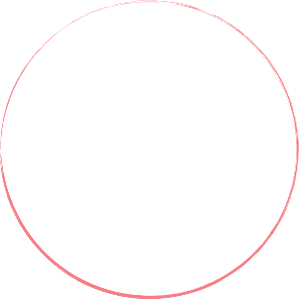 de colores grunge circulo cepillar. tinta marco png