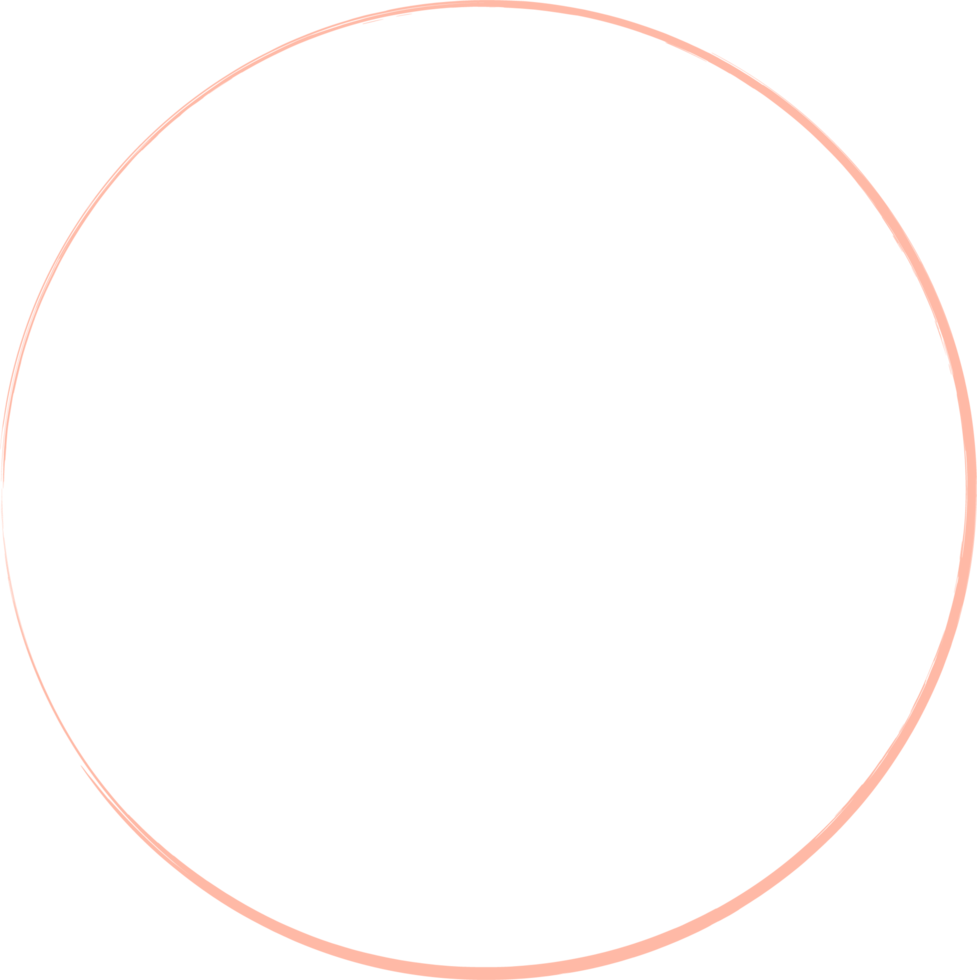 de colores grunge circulo cepillar. tinta marco png