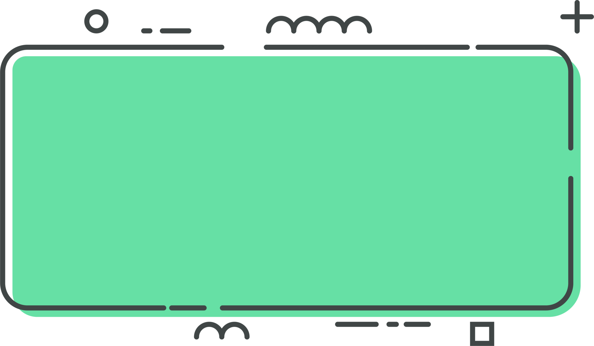 colored-line-banner-in-flat-style-21975918-png