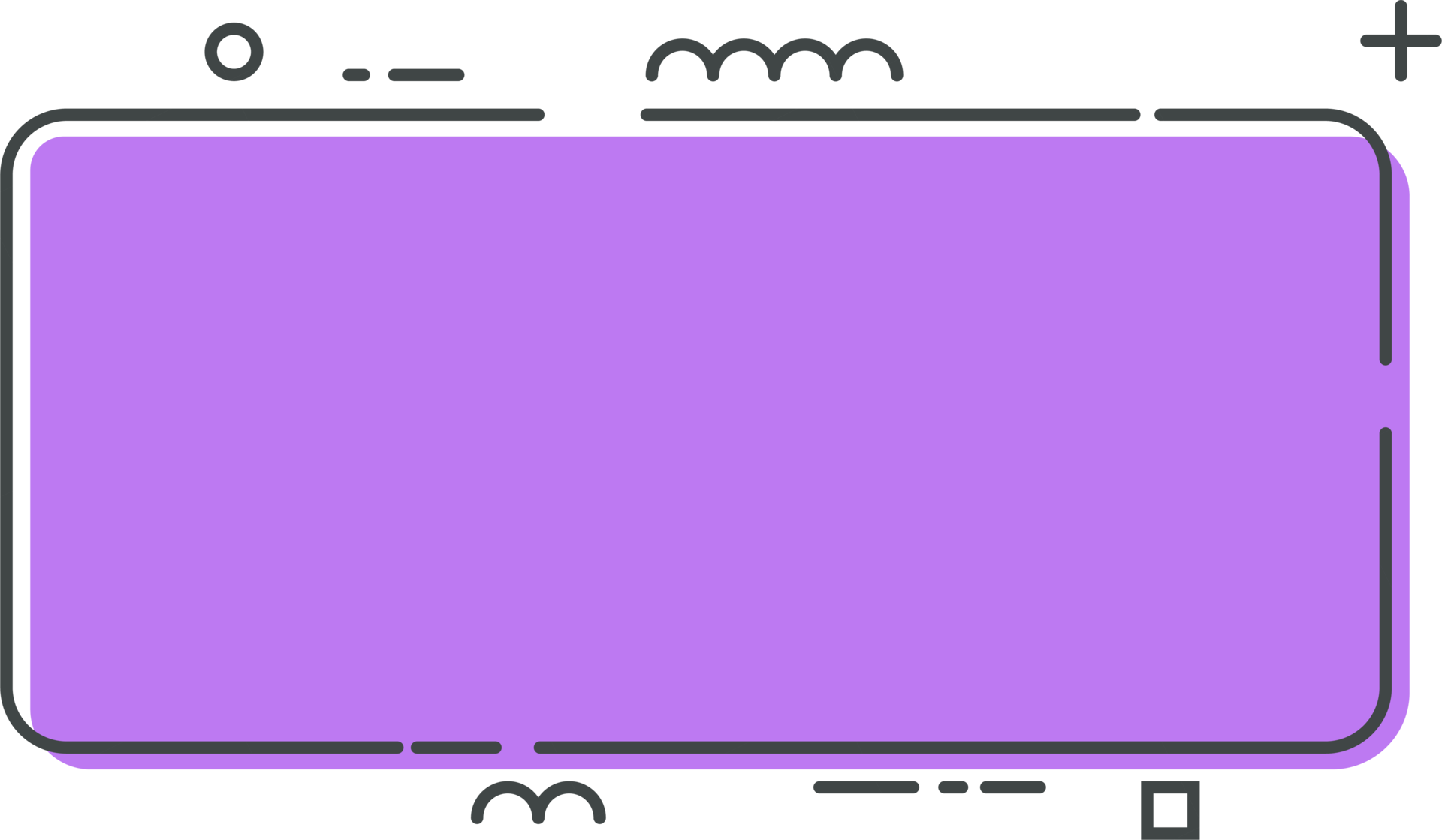 colored-line-banner-in-flat-style-21975922-png