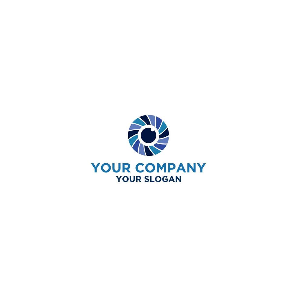 Vision Eye Care Logo Design Vector