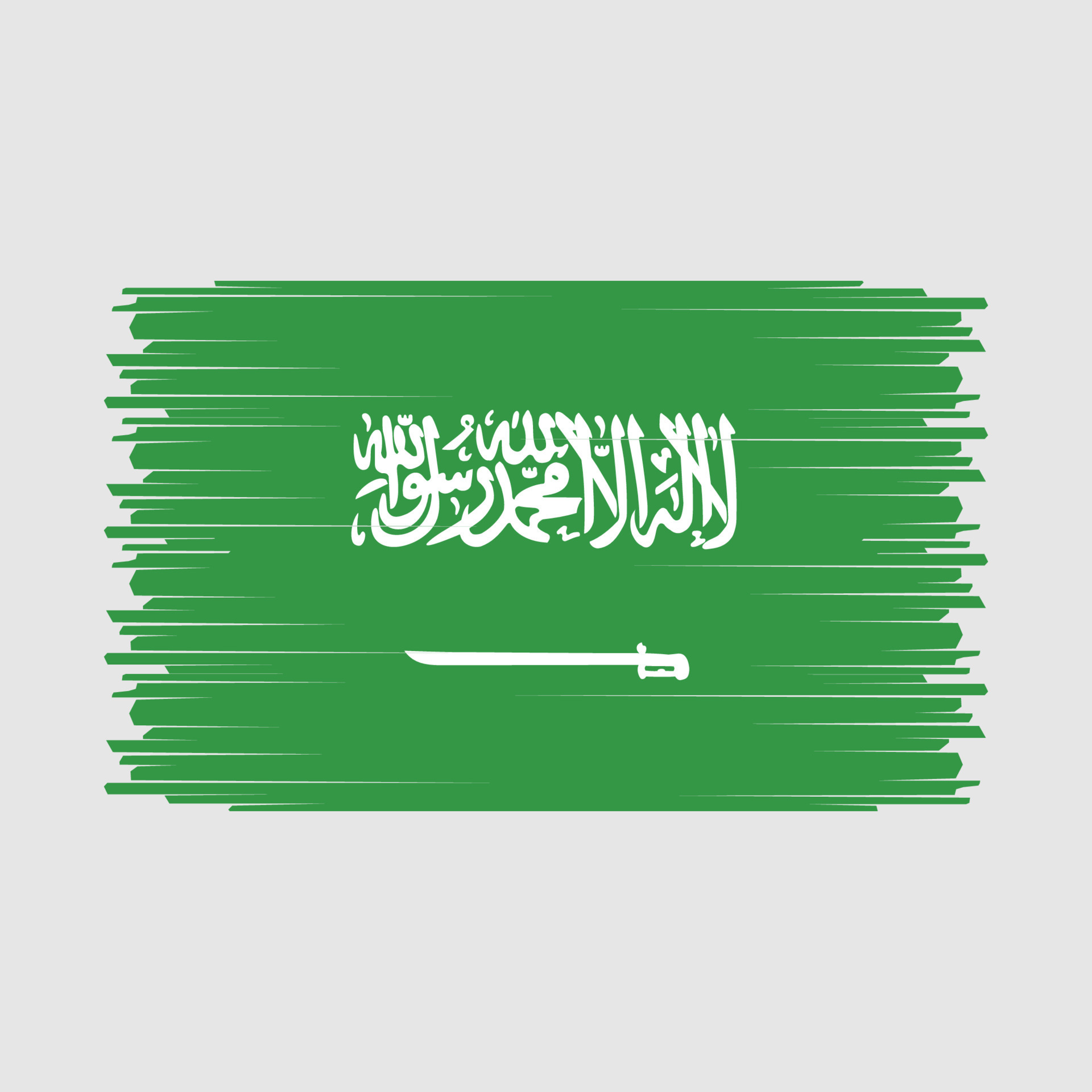 Saudi Arabia Flag Vector 21976109 Vector Art at Vecteezy