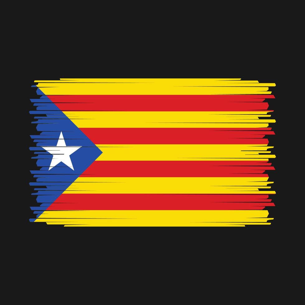 Catalonia Flag Vector