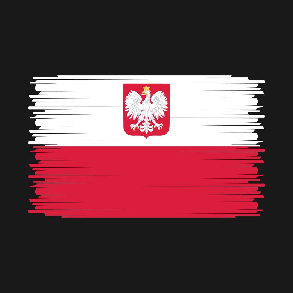 Poland Flag Vector