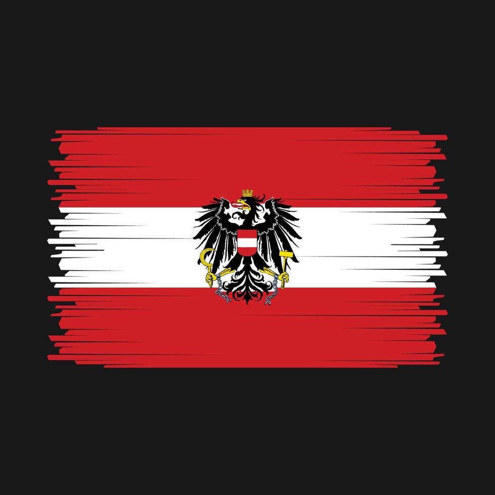 Austria Flag Vector