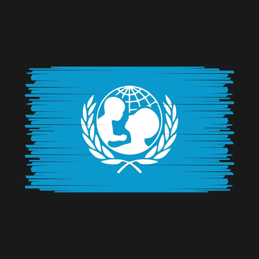 Unicef Flag Vector