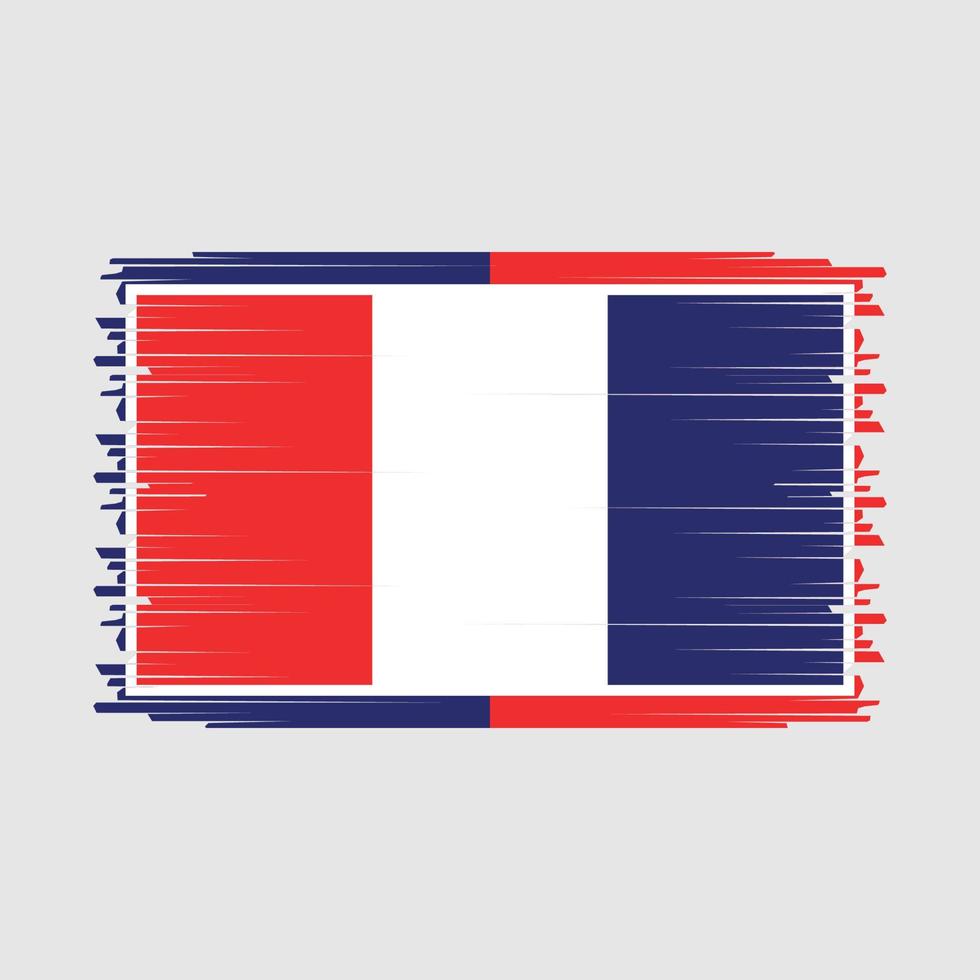 France Flag Vector