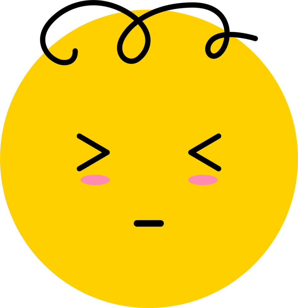 emoji in tekenfilm stijl klem kunst png