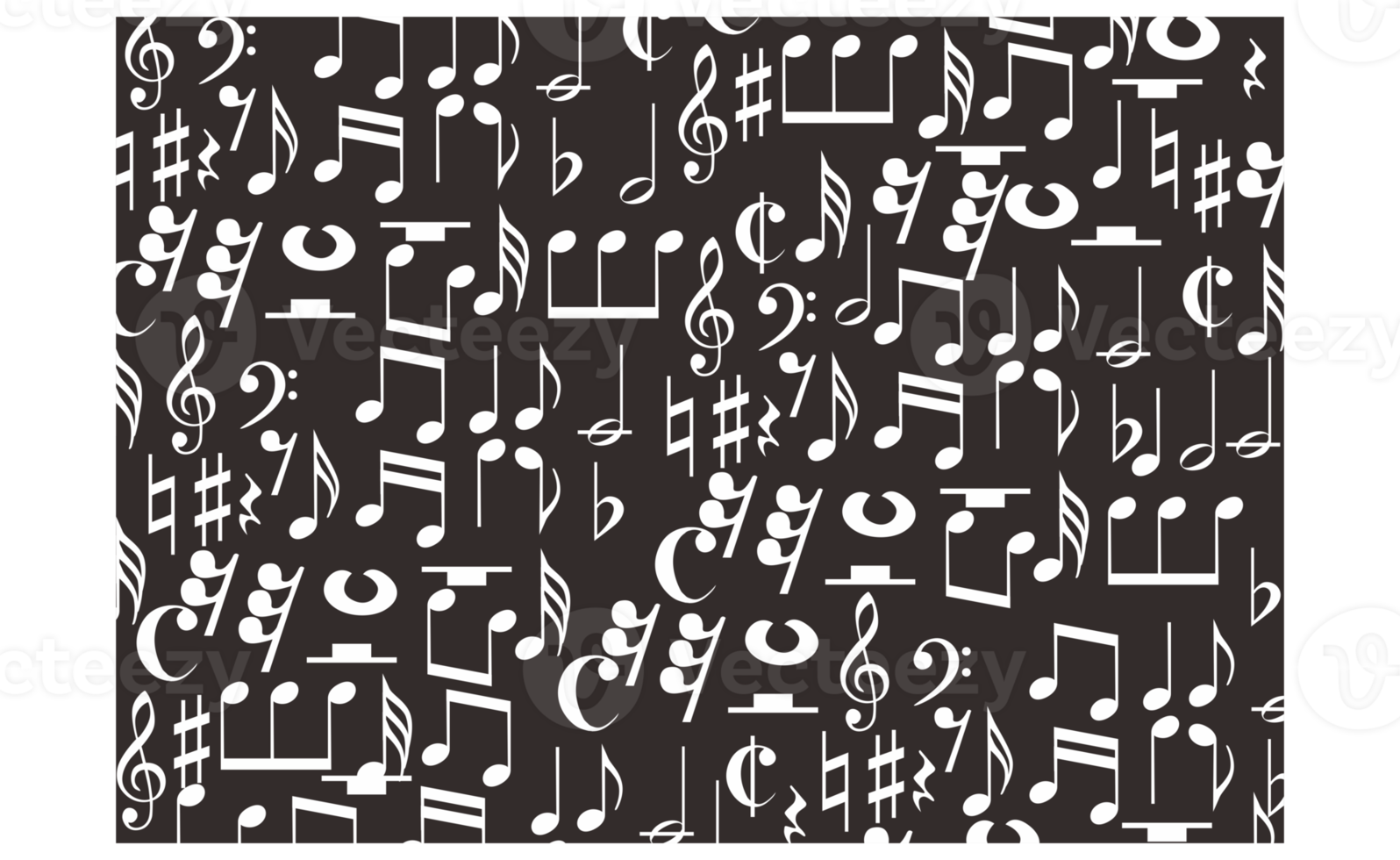 Music Tone Pattern Background Design png