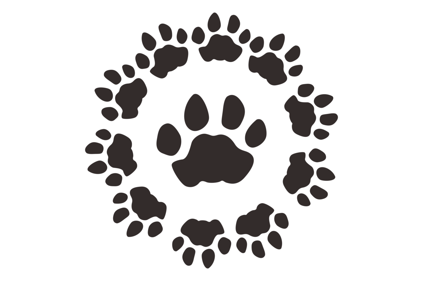 Dog and Cat Paw png