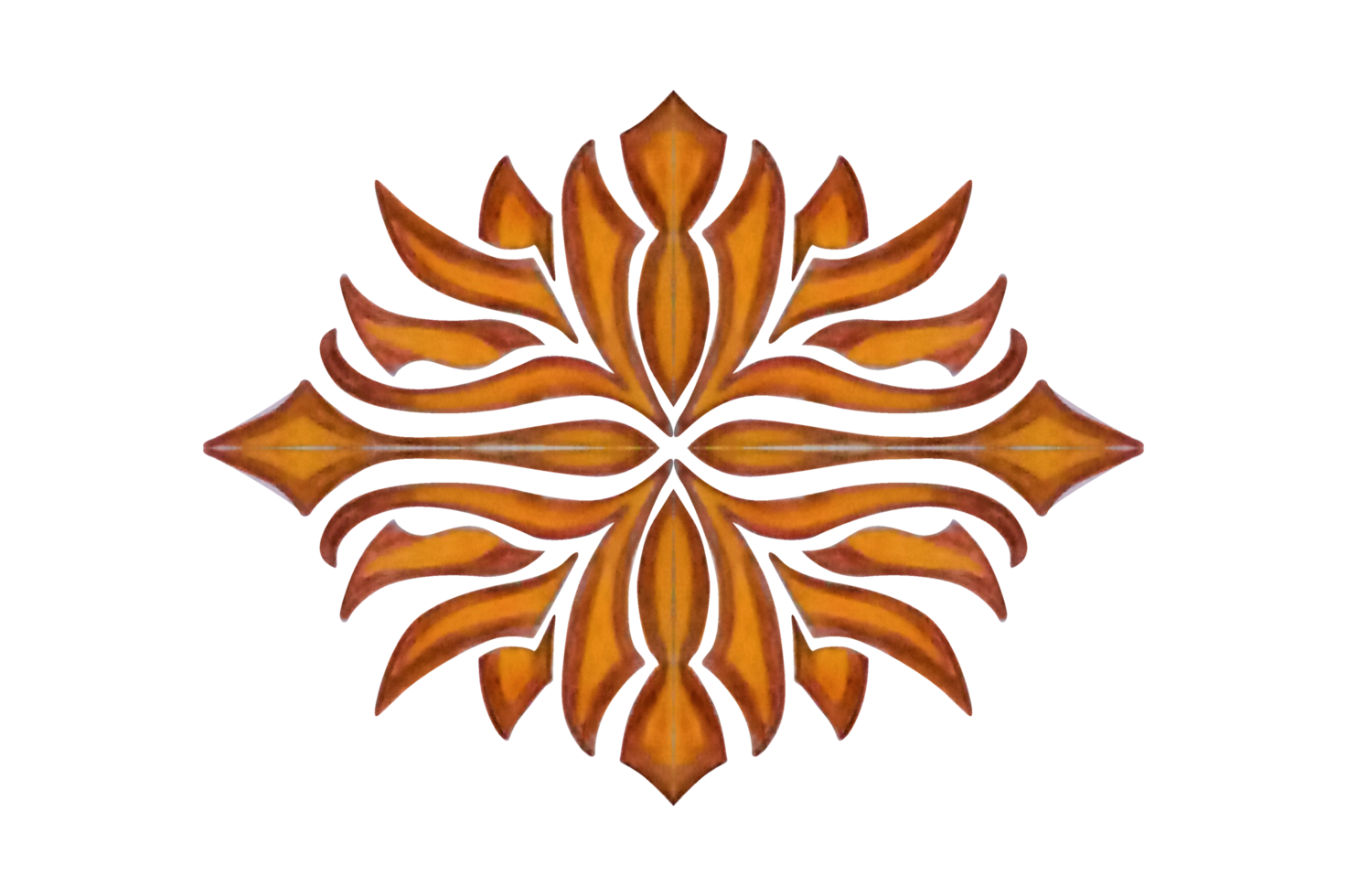 Fire Ornament Design png