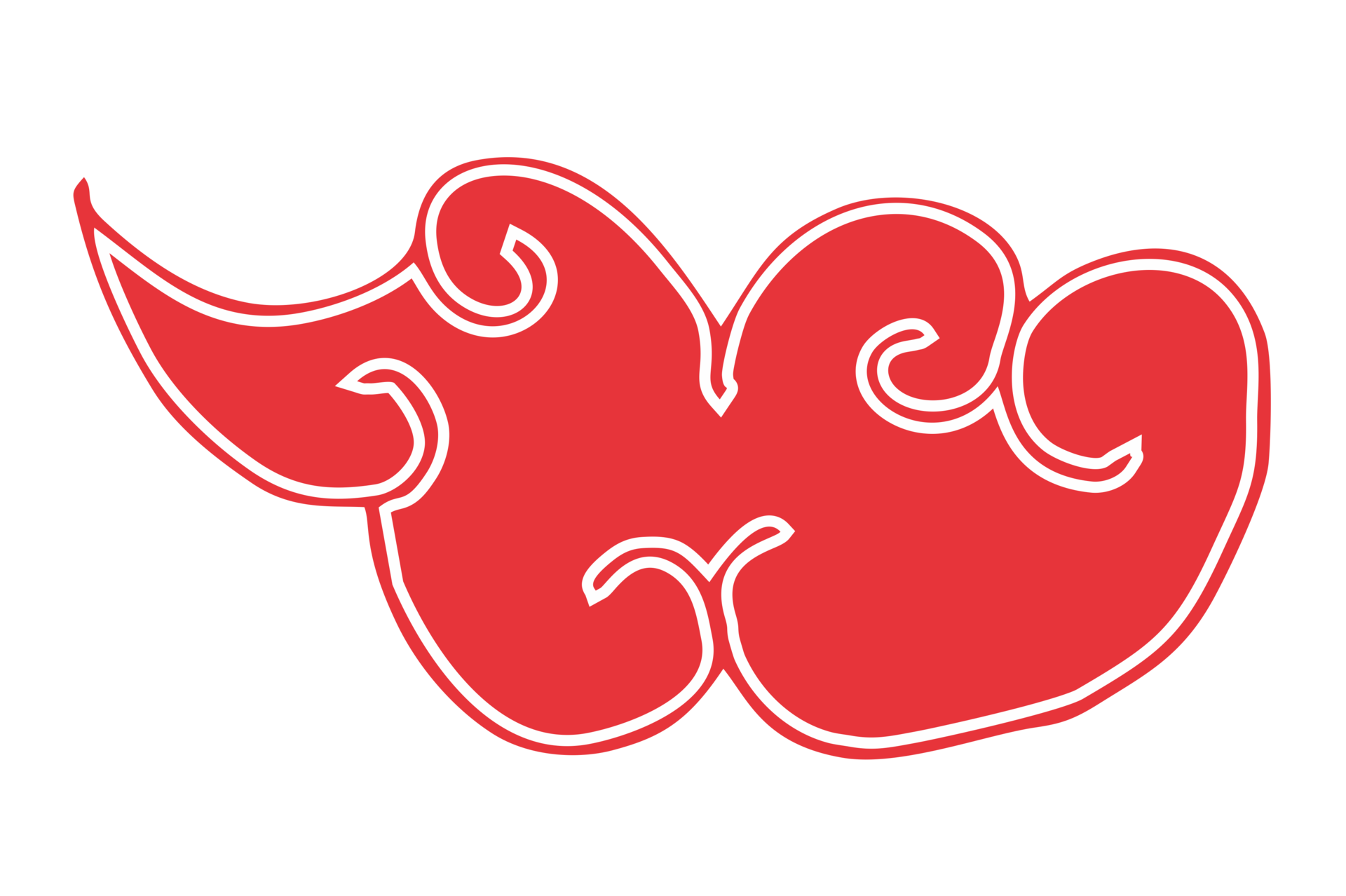 Red Cloud Ornament 21976683 PNG