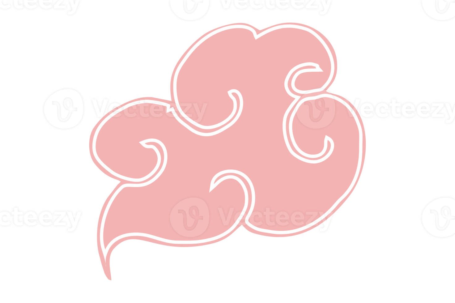 Pink Cloud Ornament png