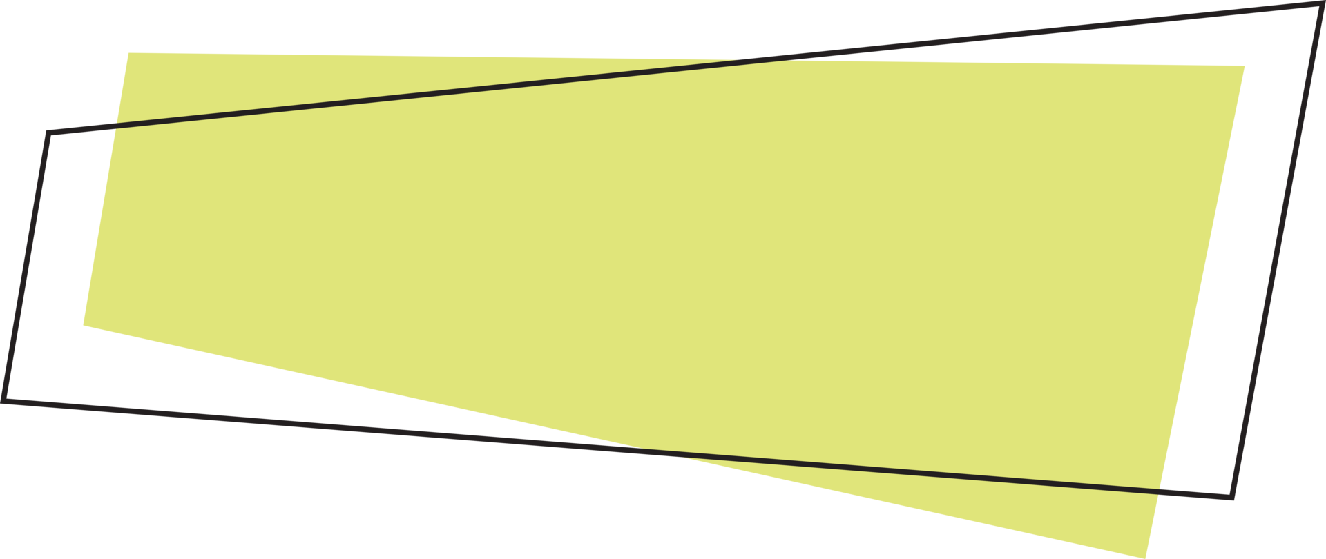 Geometric colored banner in flat style png