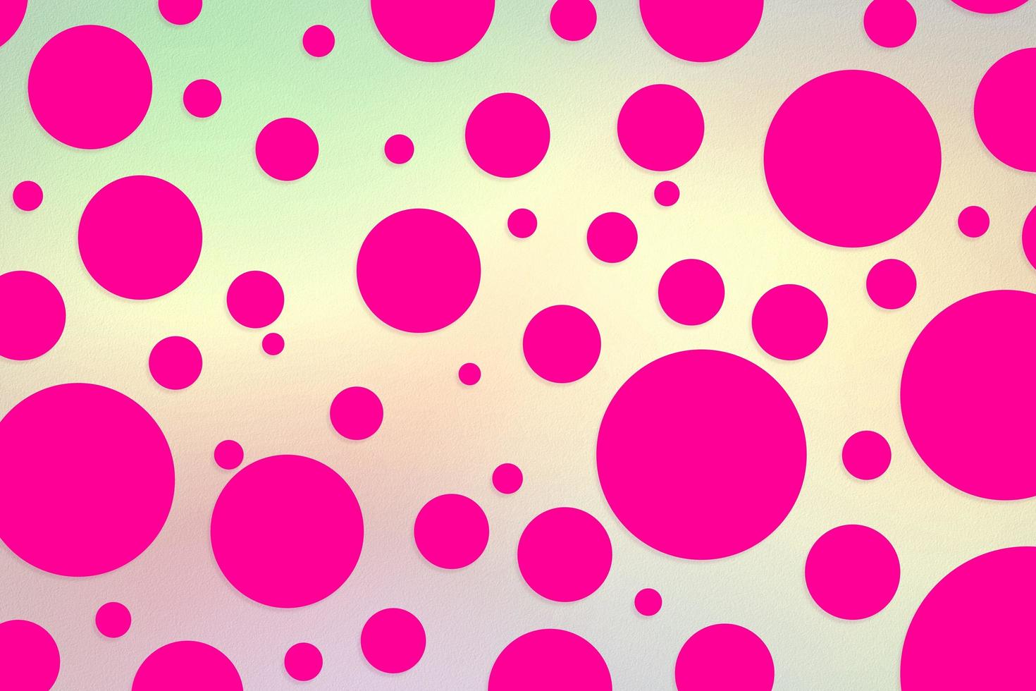 Colorful polka dot backdrop and background photo