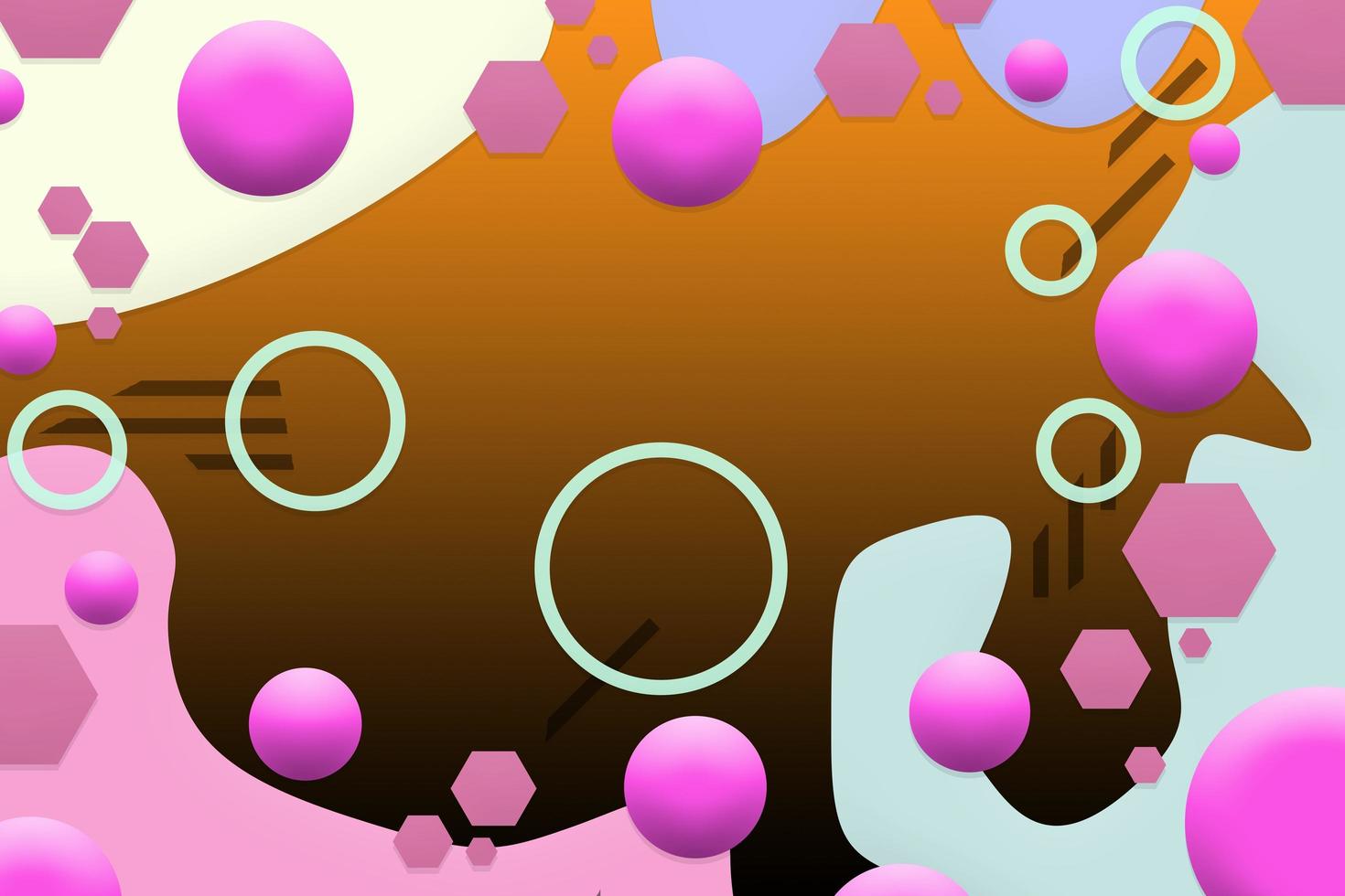 Modern digital futuristic abstract background photo