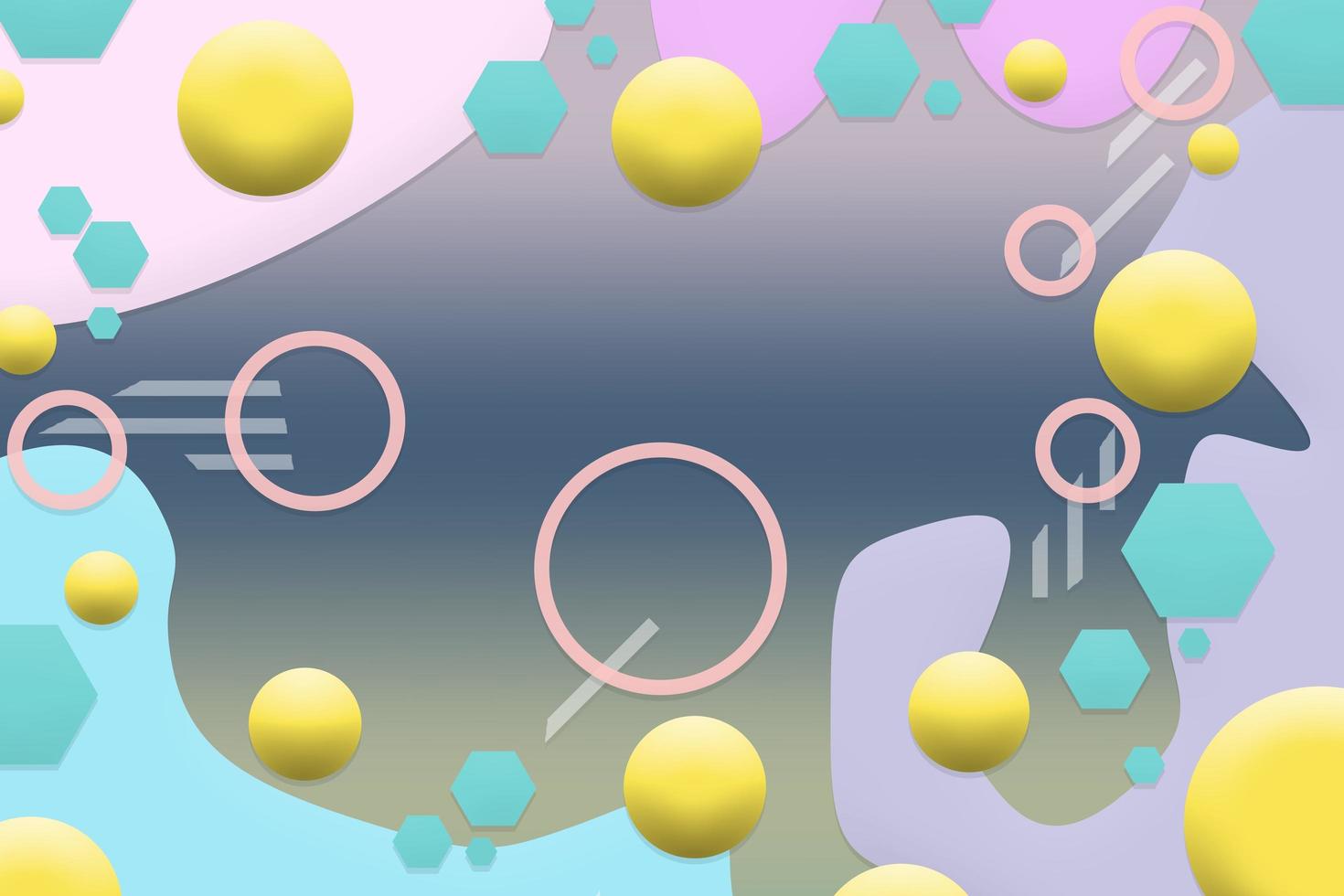 Modern digital futuristic abstract background photo