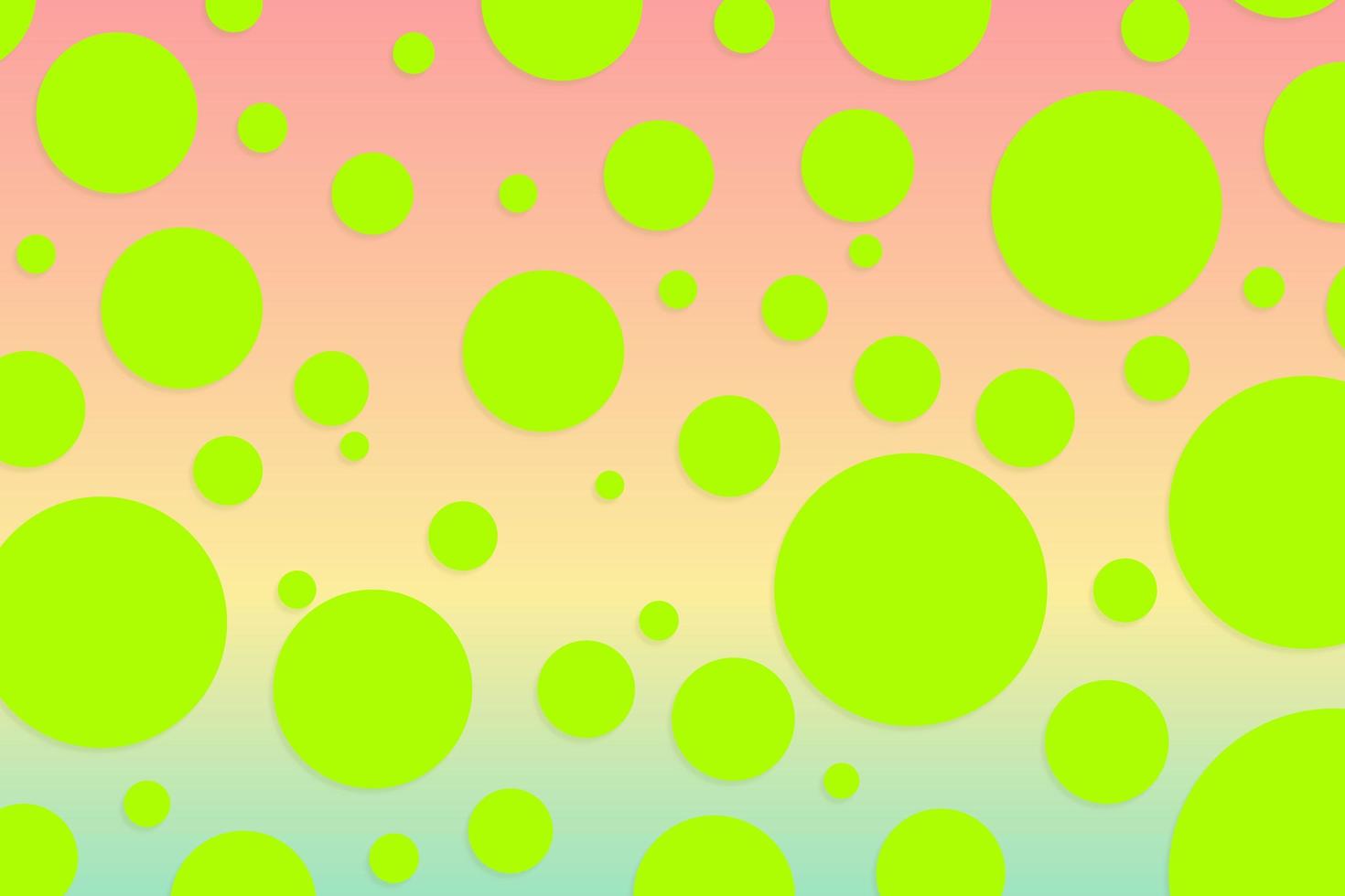 Colorful polka dot backdrop and background photo
