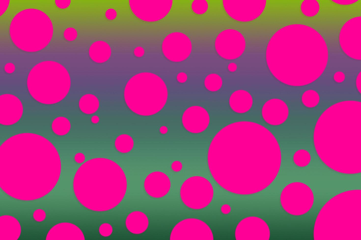 Colorful polka dot backdrop and background photo
