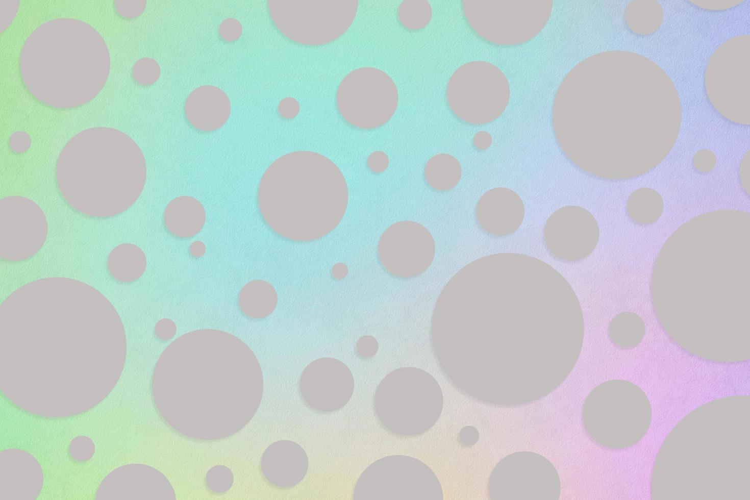 Colorful polka dot backdrop and background photo