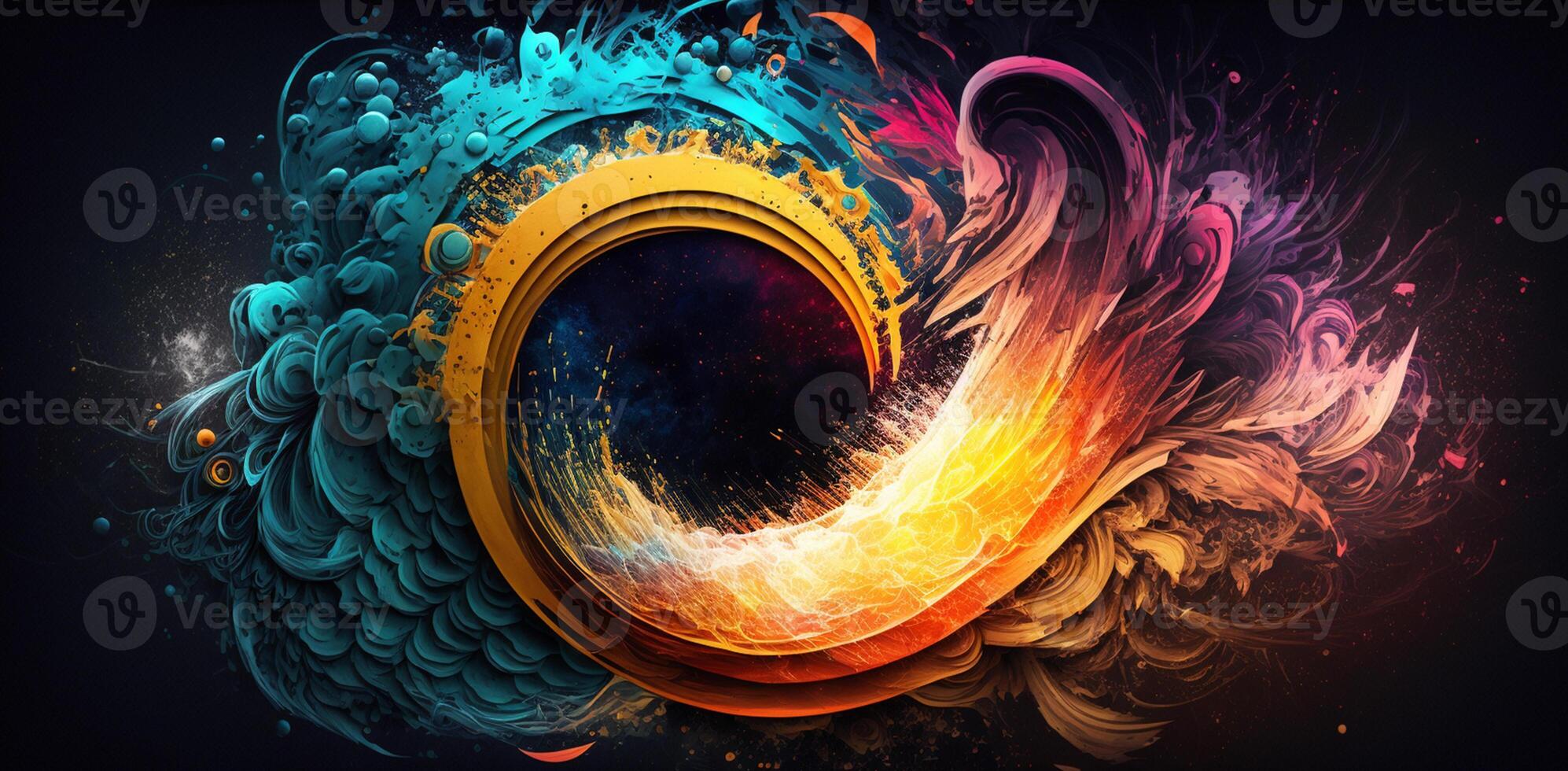 The Art of Texture and Color, An EyeCatching Background 21977407 Stock