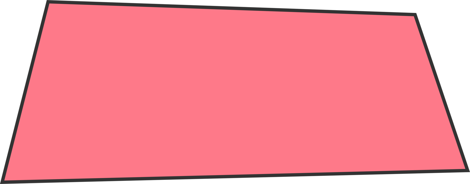 Geometric colored banner in flat style png