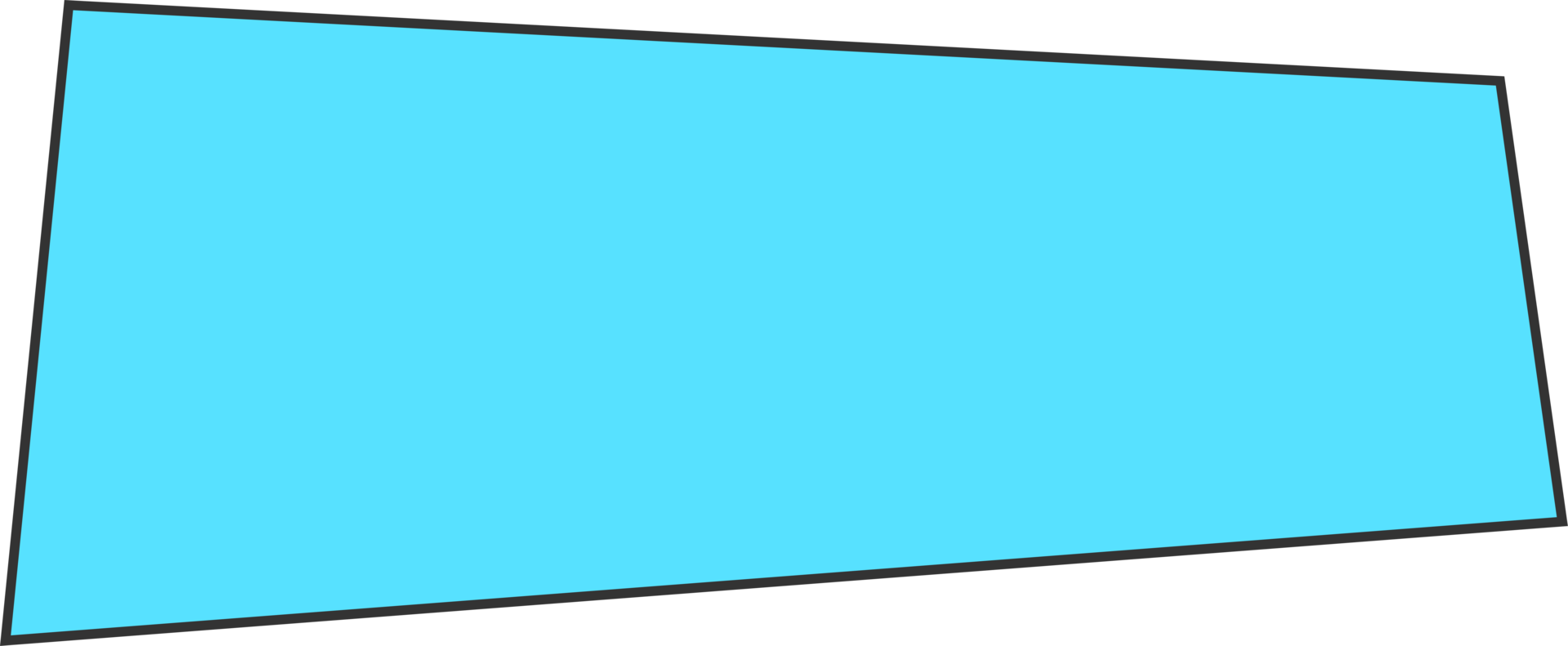 Geometric colored banner in flat style png
