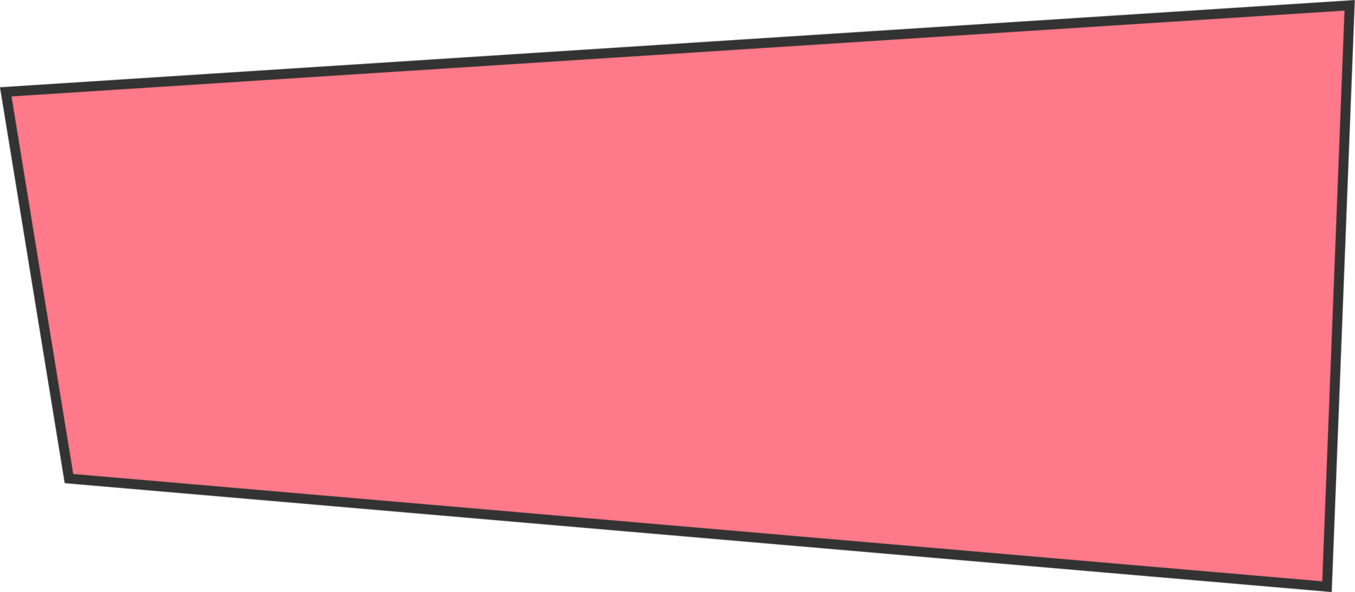 Geometric colored banner in flat style png