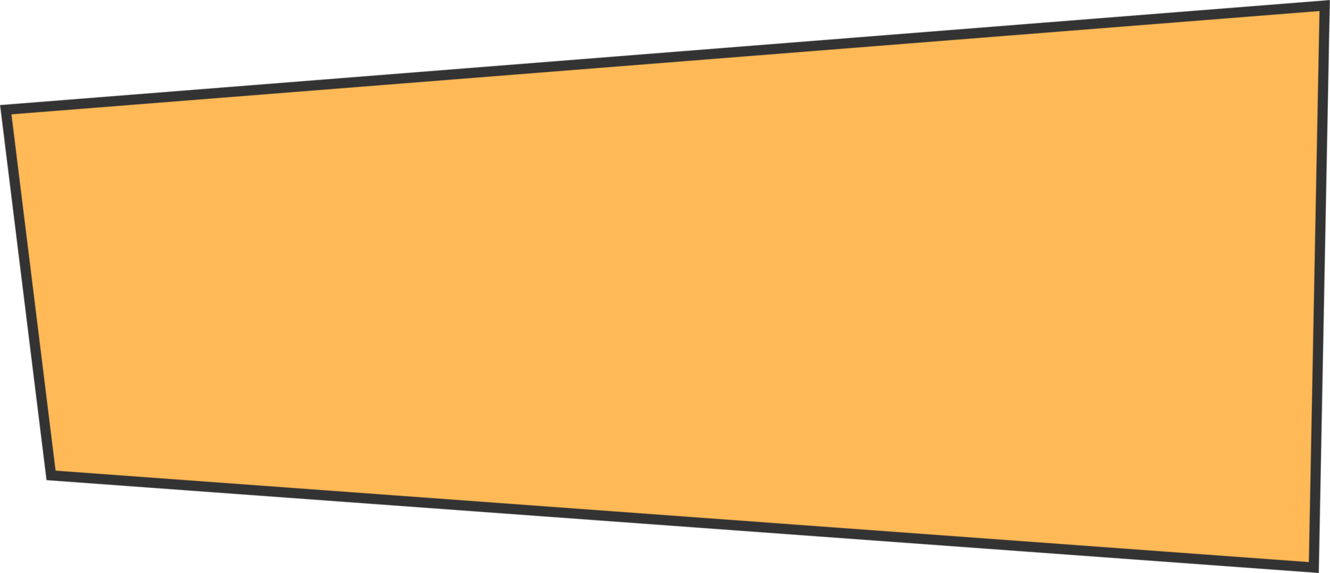 Geometric colored banner in flat style png