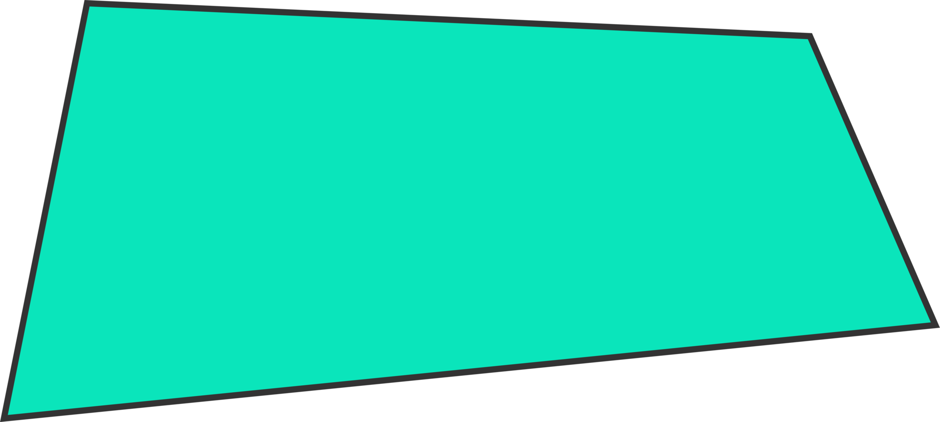 Geometric colored banner in flat style png