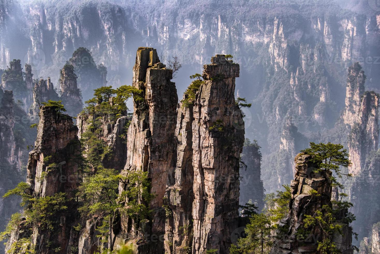 zhangjiajie nacional bosque parque, hunan, China foto