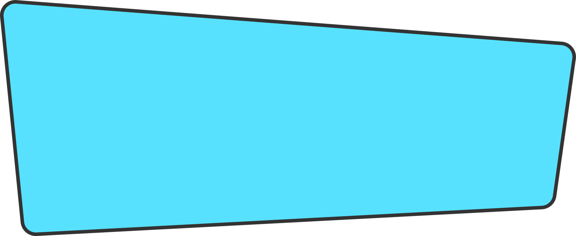 Geometric colored banner in flat style png