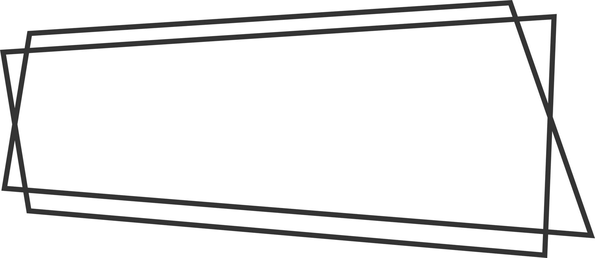 géométrique ligne bannière dans plat style png