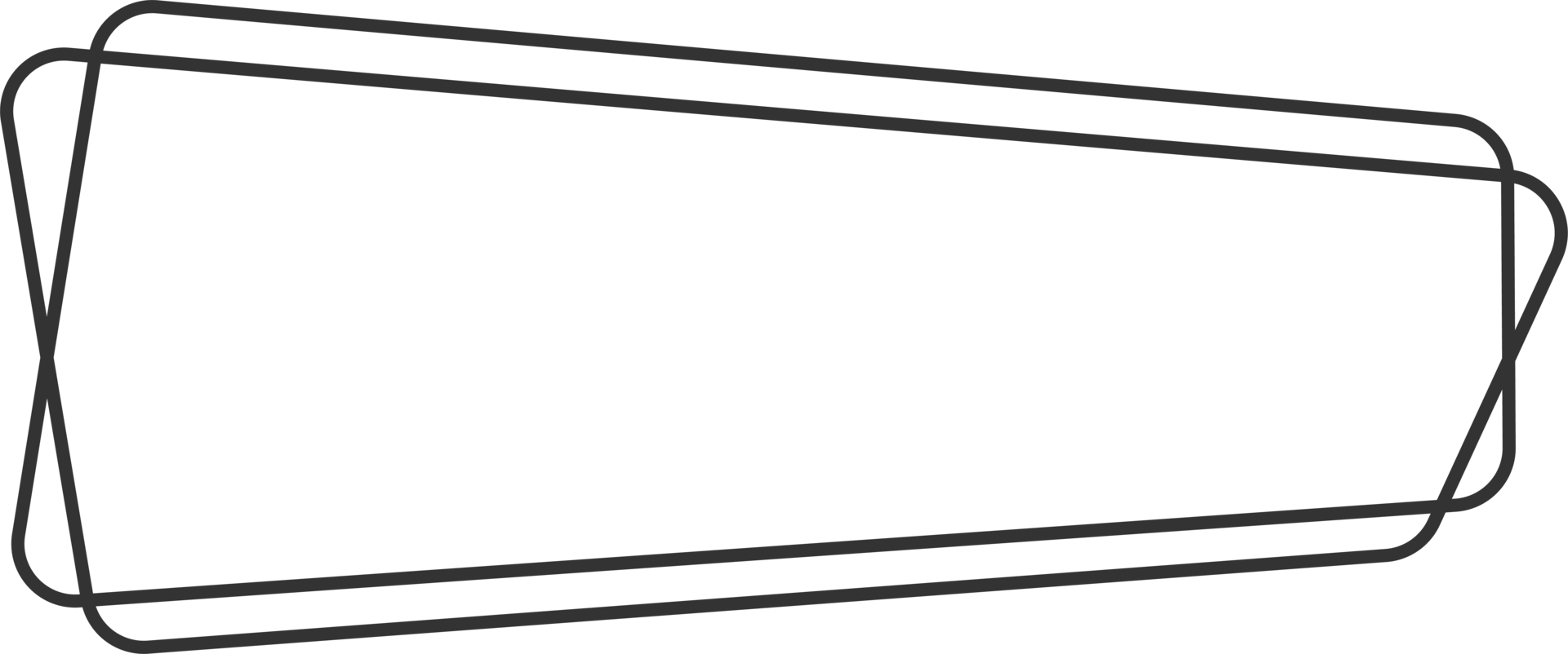 Geometric line banner in flat style png