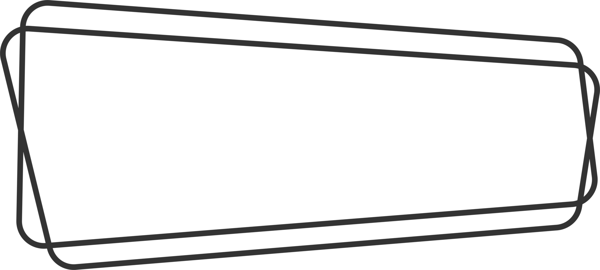 géométrique ligne bannière dans plat style png