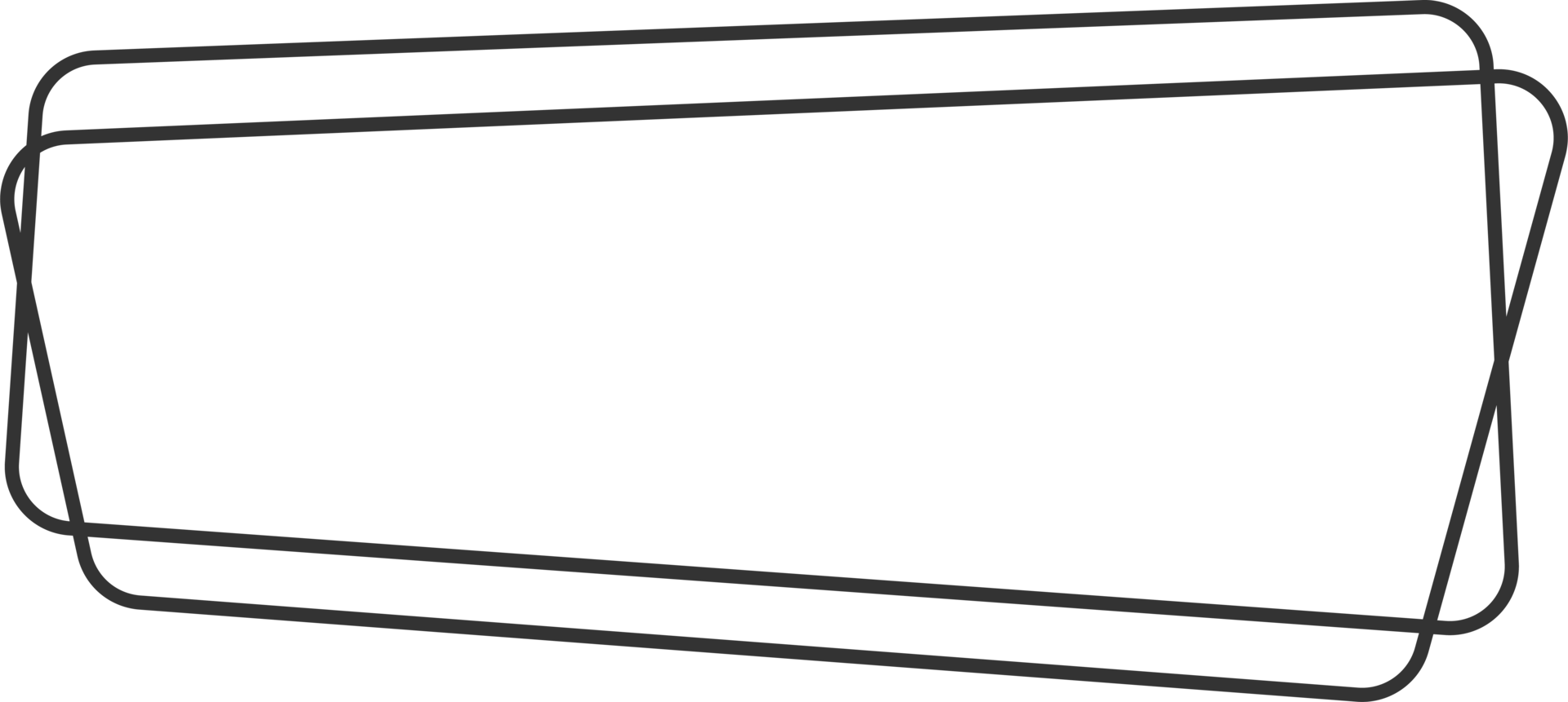 géométrique ligne bannière dans plat style png