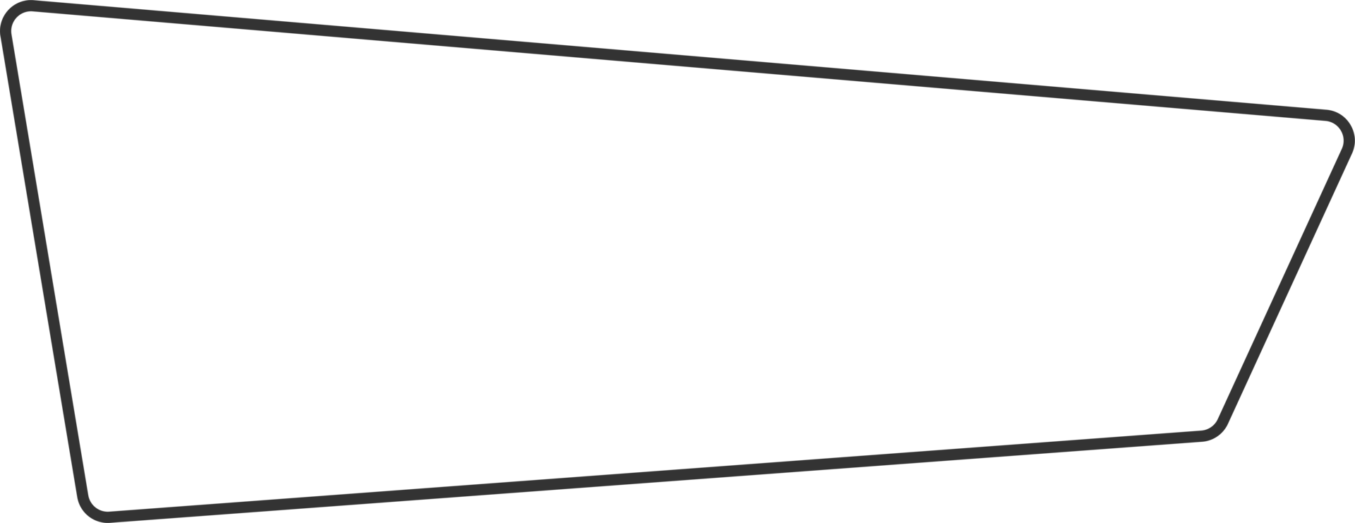 Geometric line banner in flat style png