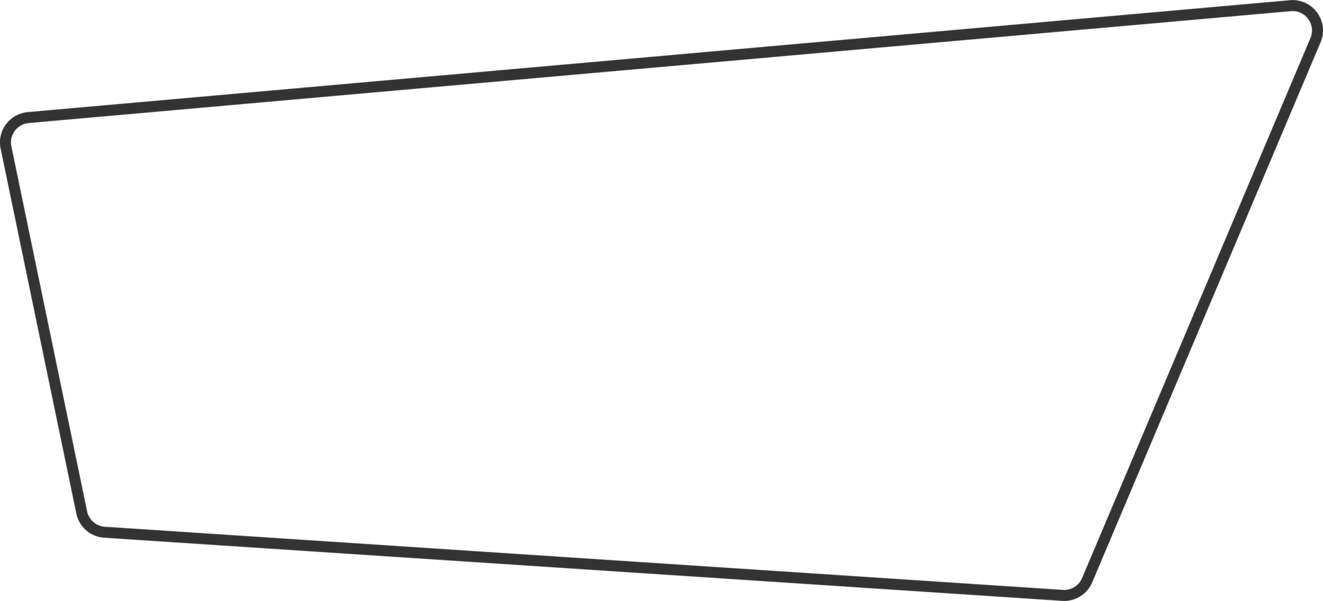 Geometric line banner in flat style png
