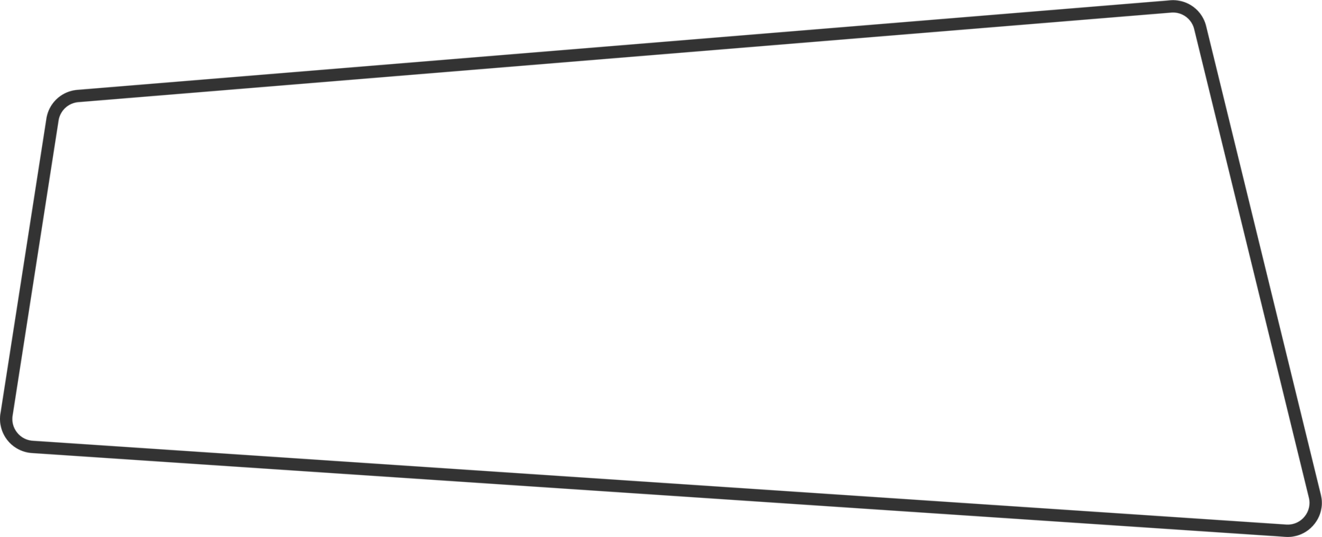 Geometric line banner in flat style png