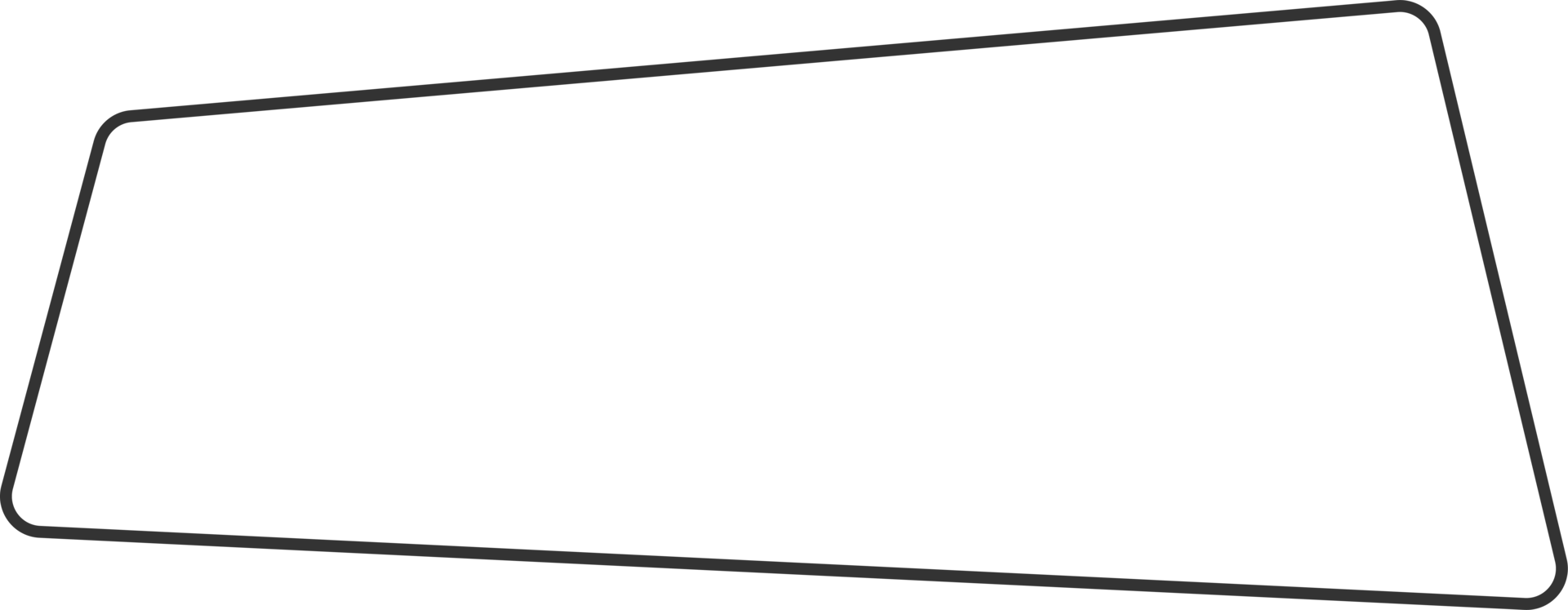 Geometric line banner in flat style png