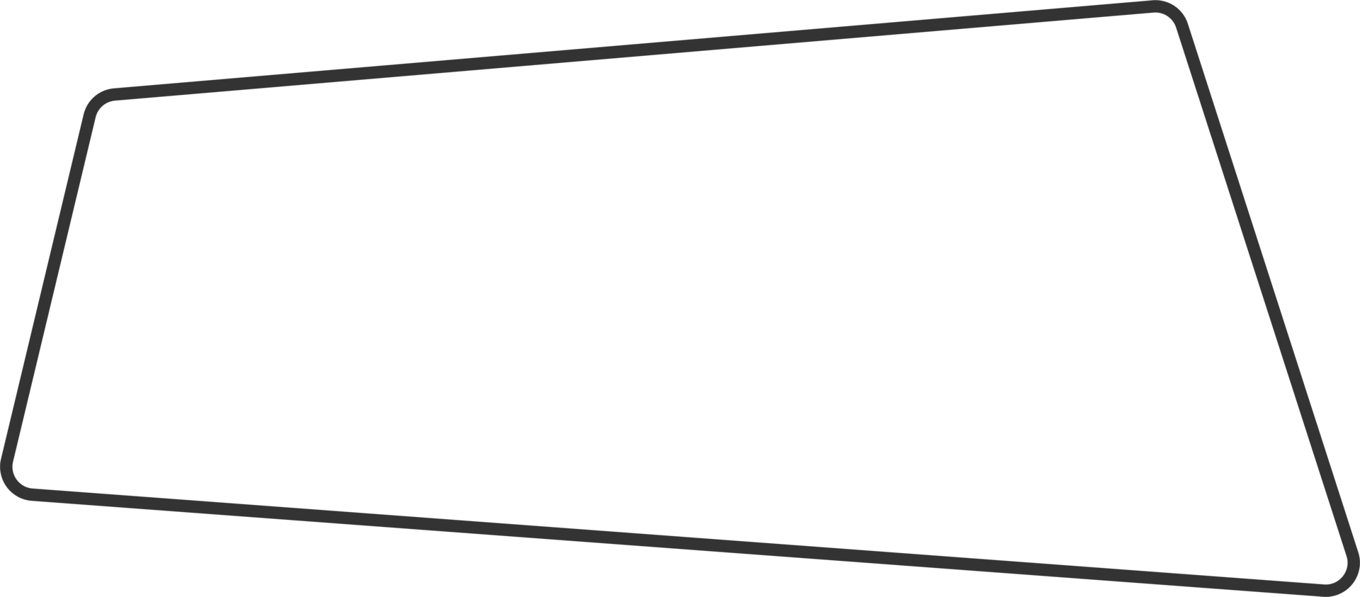 Geometric line banner in flat style png