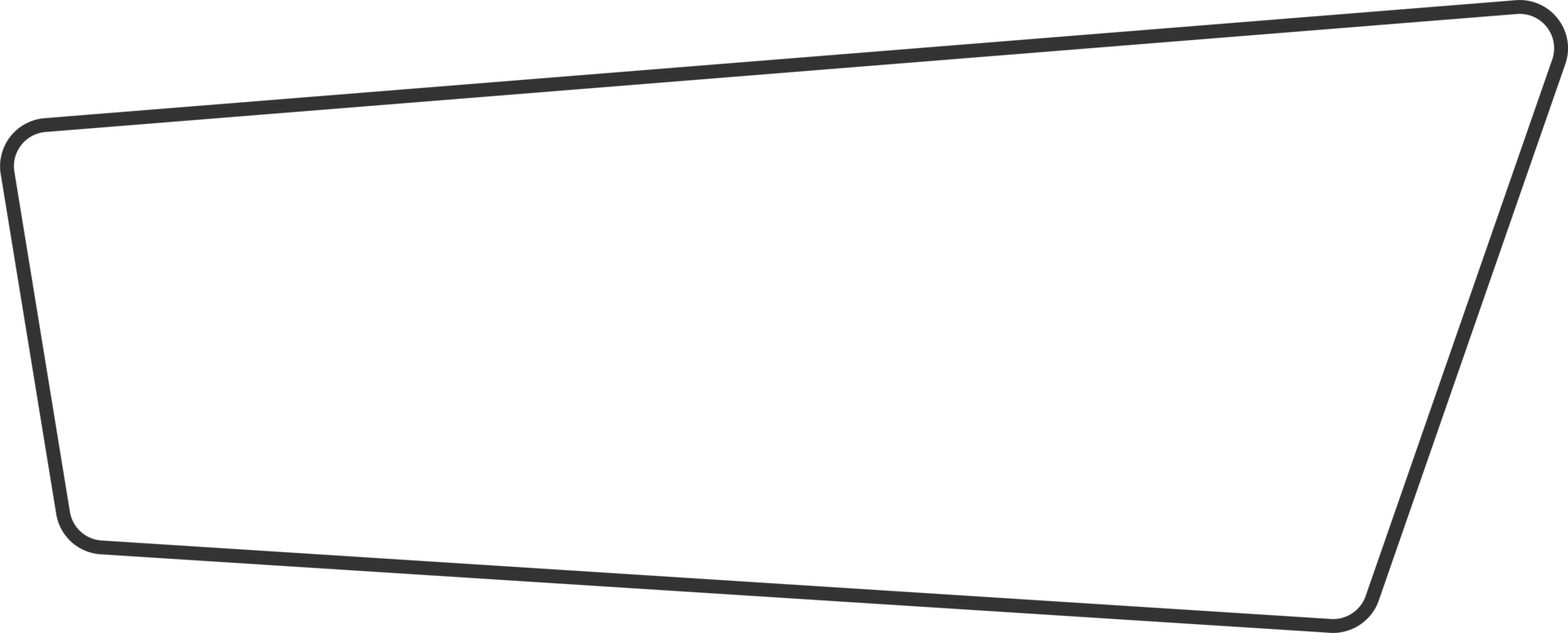 Geometric line banner in flat style png