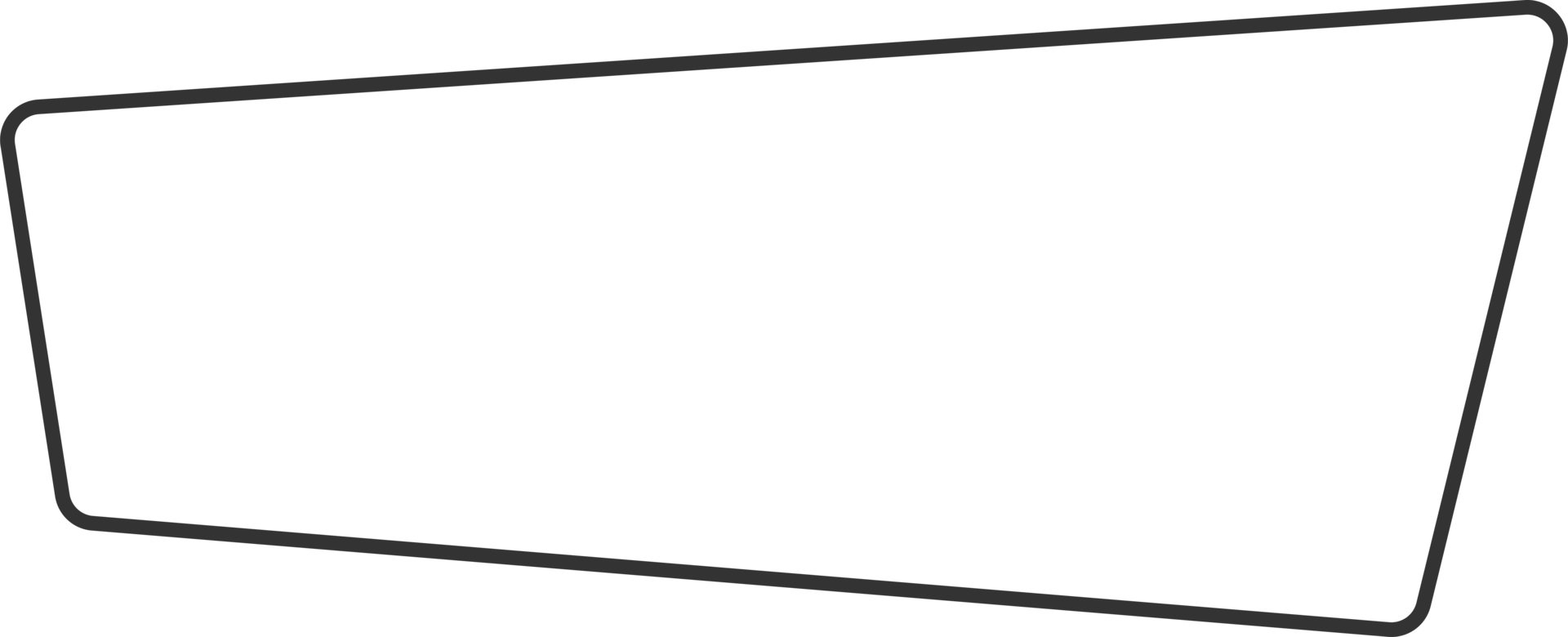 Geometric line banner in flat style png