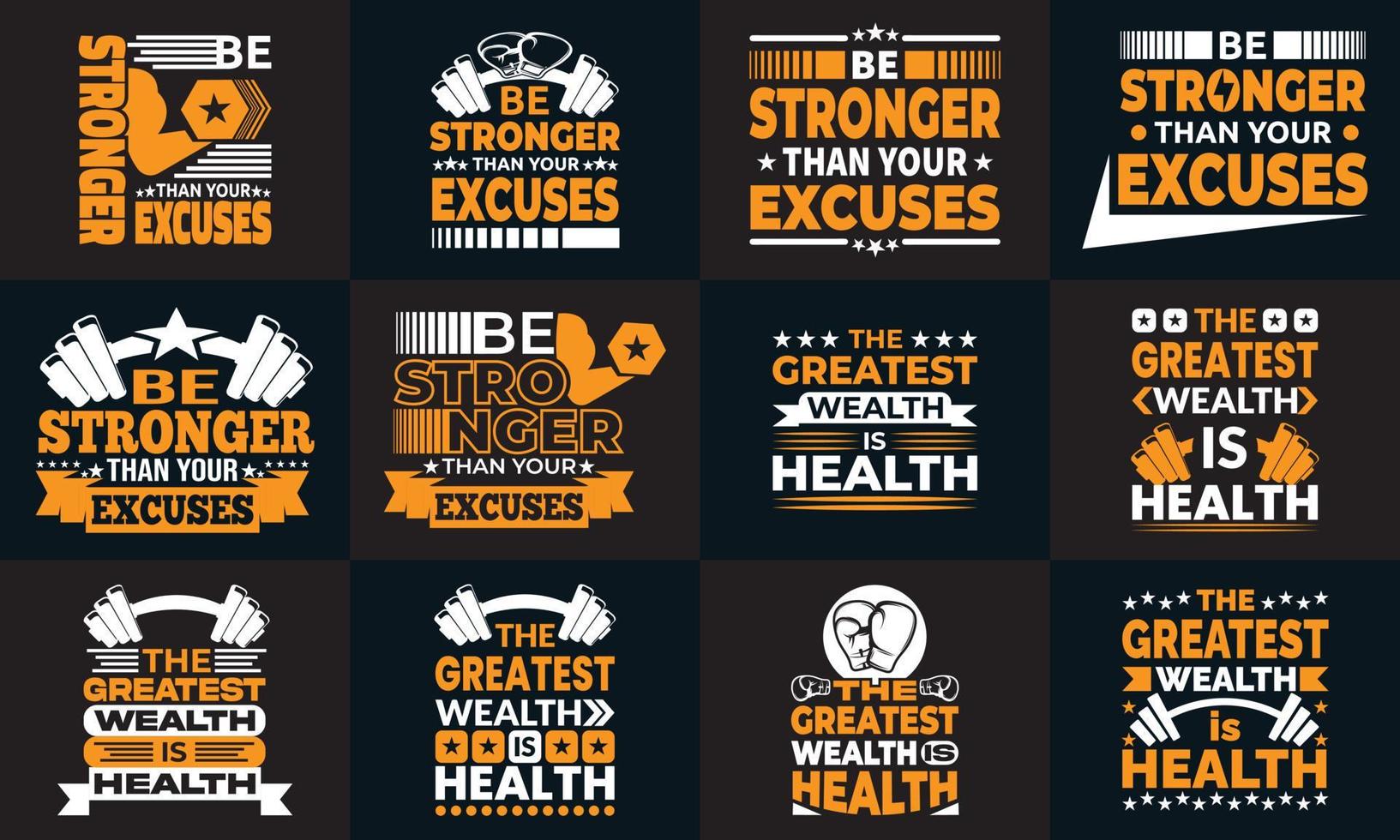 best gym and fitness t shirt design design for inspiration vector