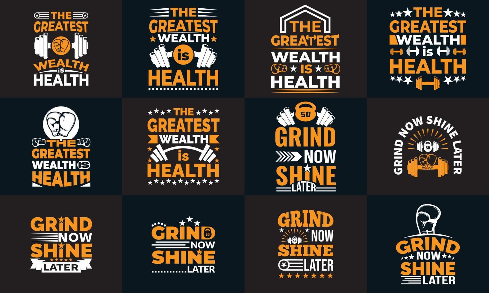 mejor gimnasio y aptitud t camisa diseño diseño para inspiración vector