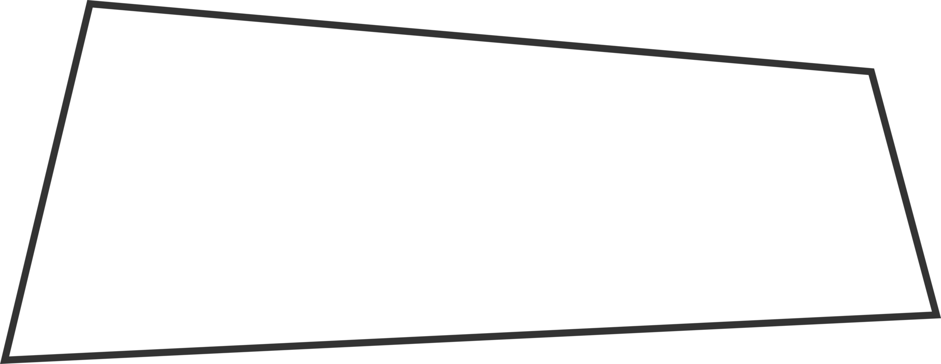 Geometric line banner in flat style png