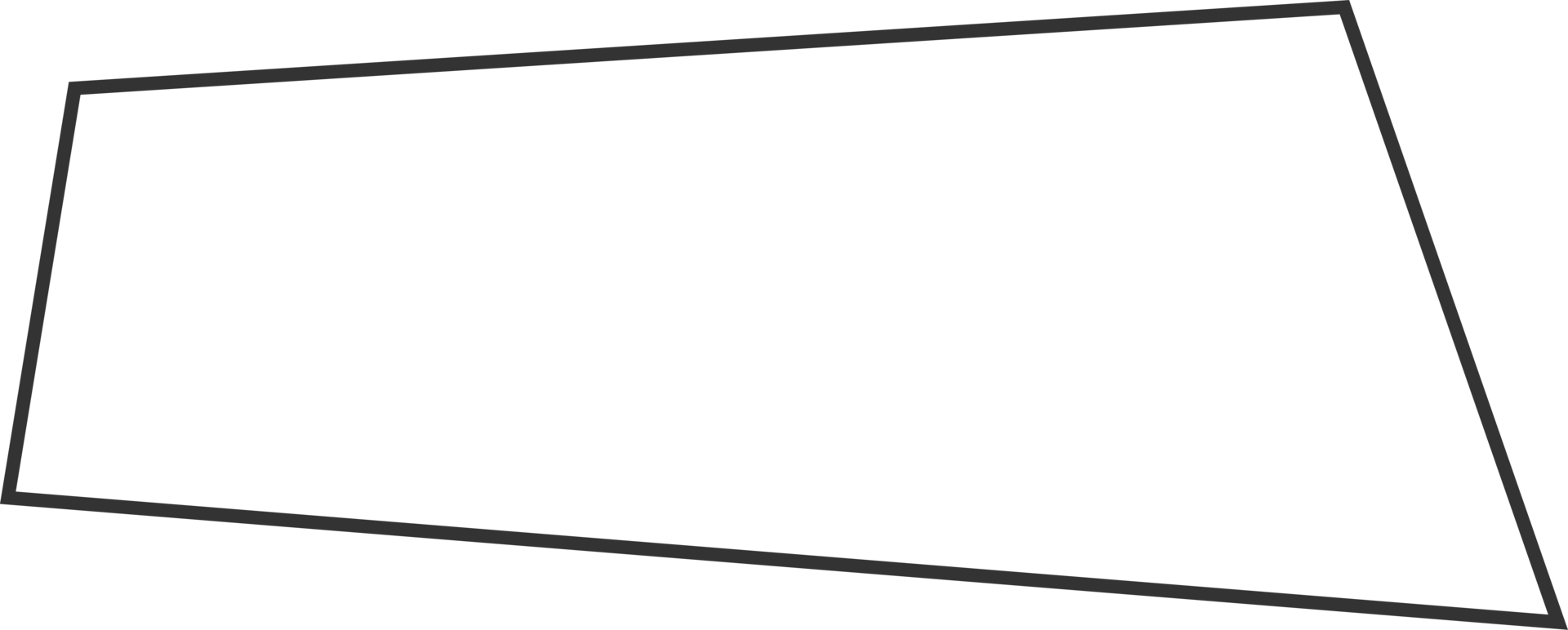 géométrique ligne bannière dans plat style png