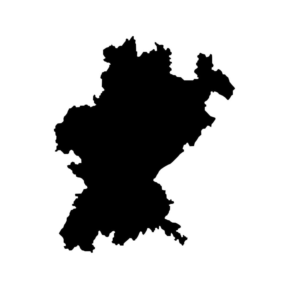 santarem mapa, distrito de Portugal. vector ilustración.