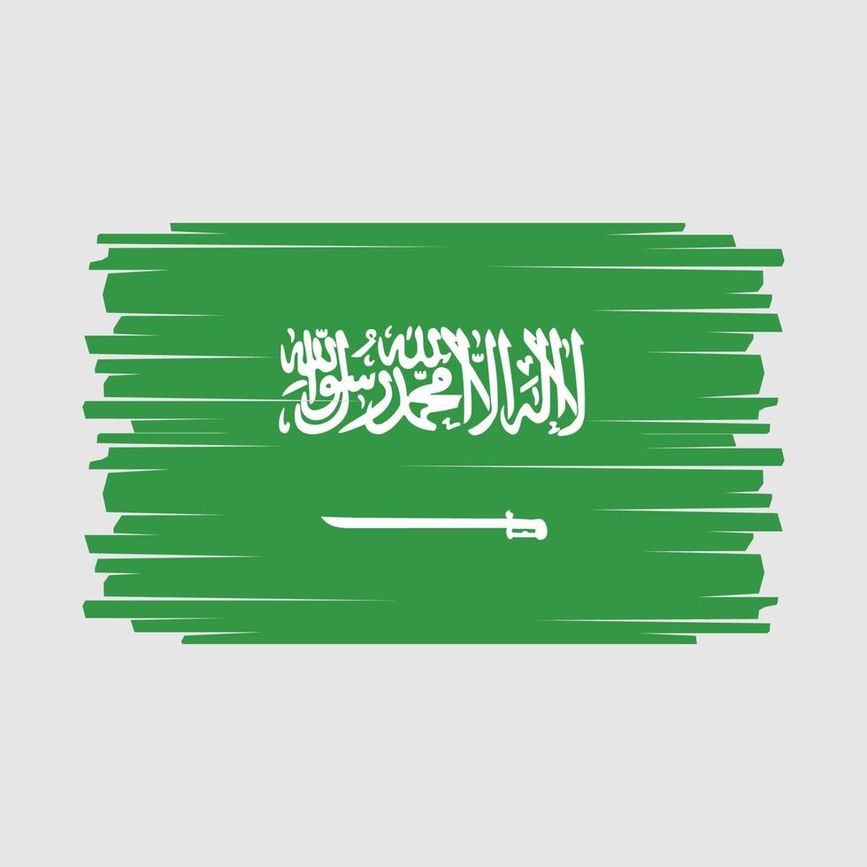 vector de bandera de arabia saudita