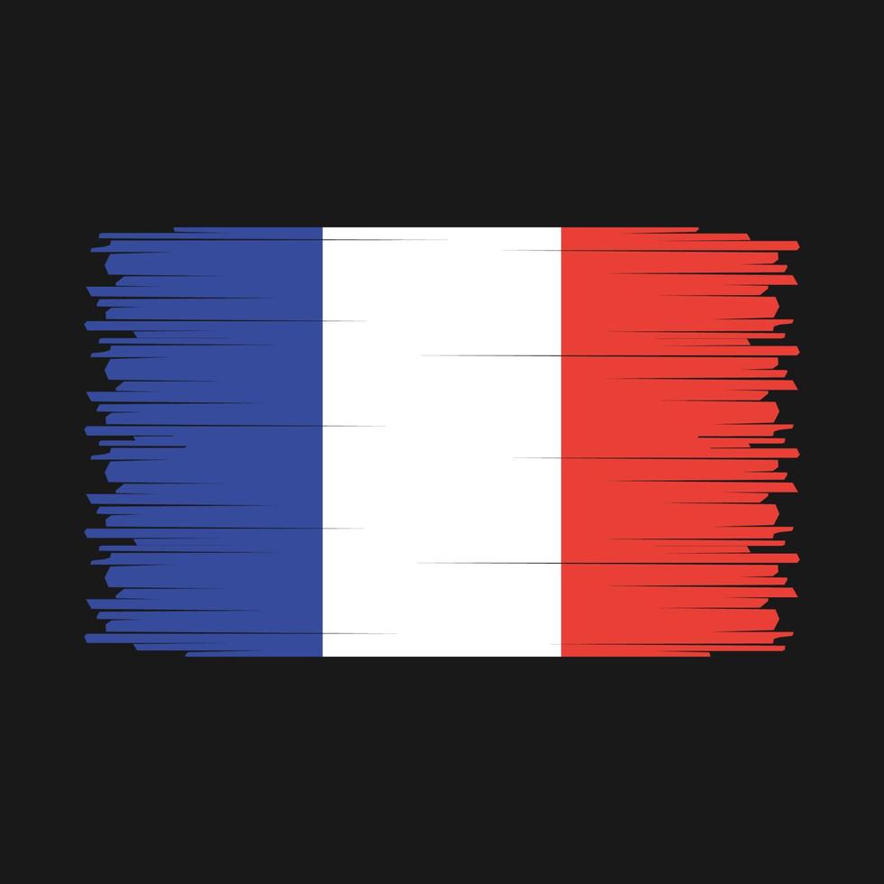 France Flag Vector